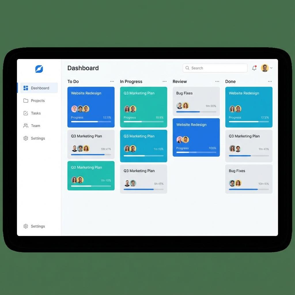 Plateforme de Gestion de Projets Collaborative