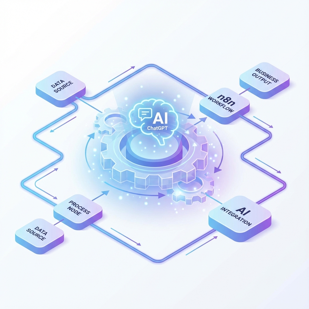 Automatiser ses workflows avec n8n et ChatGPT